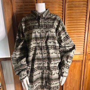 VINTAGE WOOLRICH SHIRT MENS 2XL